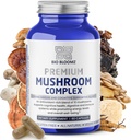 Premium Mushroom Complex Capsules - Lion's Mane Supplement Wellness Formula met Turkije staart, Shiitake, Cordyceps, Reishi, Chaga, Maitake - Immune Ondersteuning Paddestoelen Kruidensupplementen - 60