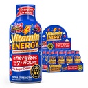 Vitamine Energy B12 11,000% Extra Strength Energy Shot Açaí grenade 12 Pack, 260mg Caféine naturelle, B12 & B6, Nootropic Focus, Vitalité, Zéro Sucre, Sans gluten, Vegan, Kosher, 1.93 fl oz