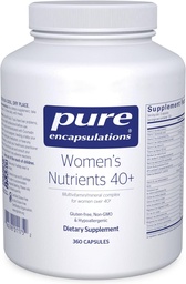 Pure Encapsulations Vrouwenvoeding 40+ - Multivitamine voor vrouwen van meer dan 40 jaar ter ondersteuning van de gezondheid van urinewegen, borstcelgezondheid en oogintegriteit* - met vitamine C, E & A - 360 capsules