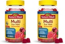 Nature Made Multi for Him, Mens Multivitamins Gummies, Energy Metabolism Support, Multivitamin for Men, 150 Gummy Vitamins and Minerals, 75 Day Supply, (Pack of 2)