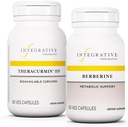 Integrative Therapeutics Bundle with Berberine, 60 Capsules & Theracurmin HP, 60 Capsules - Berberine for Metabolic Support* - Theracurmin Supplement Dat is 27x meer Biobeschikbaarheid*