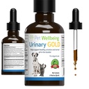 Pet Wellbeing Urinary Gold for Cats - Vet-geformuleerd Multi-Herb Urinary Tract Support - Feline Bladder Health & Urinary System Wellness - Holistic Cat Supplement - Liquid Formula 2 oz (59ml)