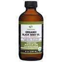 Biologische Zwarte Zaadolie - USDA Certified Cold Pressed Glass Bottle Meer dan 1,5% Thymochinon 3X sterkte Turkse Zwarte Komijn Nigella Sativa non-GMO 100% Pure Blackseed Oil (8oz glazen fles)
