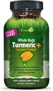Irwin Naturals Whole-Body Turmeric + Curcumin C3 Complex - 120 Liquid Soft-Gels - met Boswellia, Maritime Pine Bark, MSM & Rose Hip
