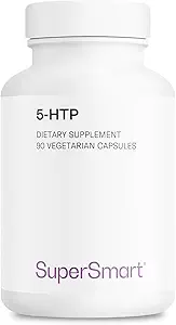 Supersmart 5-HTP 100mg per dag (hoge zuiverheid) - 98% 5-HTP supplement - Griffonia Simplicifolia Extract - 5-HydroxyTryptoPhan 
