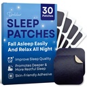 DaliLeo Sleep Patches for Adults (30 Count) – Melatonin, Magnesium & 5-HTP Transdermal Sleepy Stickers for Adults, 8 Hour Overnight Release, No Pills or Gummies, Easy Peel & Stick Support