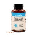 NatureWise Calcium Citrate 500mg Capsules - Supplement for Bone Health - Easy to Digest & Absorb - Vegan, Non-GMO, Gluten-Free - 90 Count[30-Day Supply]