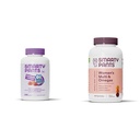 SmartyPants Toddler Multivitamin Gummies: Omega 3 Fish Oil (EPA/DHA), Vitamin D3, C, Vitamin B12, B6 & Women's Multivitamin Gummies: Omega 3 Fish Oil (EPA/DHA), Methylfolate, CoQ10, Vitamin D