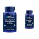 Levensverlengstuk Bone Restore + Vitamine K2 Vitaminen en Mineralen Onderhoud Bone Health & Strength & Strontium Caps 750 mg - Bone Health Supplement