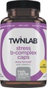 Twinlab Stress B-Complex Caps - Energy Support Supplement met vitamine B12 en B6-250 capsules