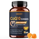 ZEBORA CoQ10 200mg Gummies, Co-enzym Q10 voor Hart & Immune Health Support, Krachtige Antioxidant, Boosts Energy, Natural Orange Flavor, Non-GMO, 90 Gummies