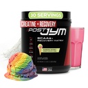 JYM Supplement Science Post JYM Active Matrix Rainbow Sherbet Amino Recovery Powder Pure Creatine HCL, B
