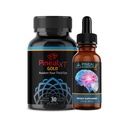 Pijnappel Gland supplementen - Ontkalken en activeren van uw pijnappel Gland - Hersensupplementen voor focus, geheugen en derde oogactivering