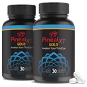 Pineal XT Gold - Pineal Gland Supplement - Third Eye Awakening - Focus and Memory Supplement for Brain - 7 Krachtige ingrediënten Decalcify, Detox, en Activeer uw pijnappel Gland, 2 Pack