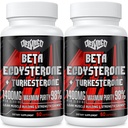1400 mg Beta Ecdysteron en Turkesterone Supplementen, Gemaximiseerd 98% Beta Ecdysteron & 20% Turkesteron Extract voor spiermassa, sterkte, eiwitsynthese, 120 capsules