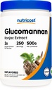 Nutricost Glucomannan Poeder 500 Gram