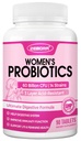 ZEBORA Probiotica voor vrouwen Digestieve Gezondheid, Prebiotica en Probiotica met 60 miljard voor Immune Ondersteuning en Gut Health, Gluten & Sojavrij, 90 tabletten