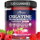 Creatine Monohydraat Gummies 5000mg voor mannen & vrouwen, Biologische Pure Creatine Gummies 