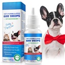 NenMaoKeNu Cat & Hondenoor infectie behandeling druppels, oorreiniger om te kalmeren en te verlichten jeuk, met 1% Hydrocortison voor hondenoorinfecties, voorkomt Inflammatio, Treats oorinfecties - 2,02 Fl.Oz