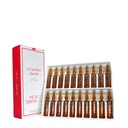 L-Carnitine Dermik 20 Ampoules x 5 ml (3,38 fl oz) gerichte formule ontworpen om vetmetabolisme te ondersteunen en het uiterlijk van de huid te verbeteren in gebieden gevoelig voor cellulitis en verlies van stevigheid.