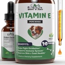 Vitamine E voor honden - Vitamine E Hond - Vitamine E voor honden - Vitamine E Canine - Vitamine E Supplement voor honden - Vitamine E Olie Hond - Honden Vitaminen - Honden Immune Ondersteuning - 1 fl oz