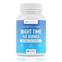PM Supplément de perte de poids de nuit pour les hommes et les femmes- pilules naturelles de perte de poids infusées avec Ashwagandha, baume de citron, 5-HTP - pilules anti-appétit de nuit de perte de graisse - 60 capsules