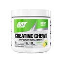 GAT SPORT Creatine Kauwen, Zero Sugar, 5g Pure Creatine Monohydraat, 3rd Party Tested, Brain Health, Muscle, Strength, Anti-oxidant Ondersteuning, voor mannen & vrouwen, 30 Servings (Citroen Lime)