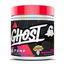 GHOST Pompe poudre d'oxyde nitrique, têtes de guerre pastèque aigre - 40 portions - Sucre et suppléments de pré-entraînement sans stimulant- L-Citrulline, nitrate d'arginine et L-glutathion - Soy et sans gluten, végétalien