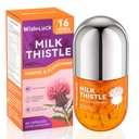 Leverreiniging Detox voor vrouwen: Melkdistel met Dandelion voor leverondersteuning, Inositol & Glutathion voor antioxidant Metabole Gezondheid Non-GMO 60 Capsules
