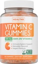 Vitamine végétale C Gommies pour adultes - Immune Soutien Gommies avec vitamine à croquer C 500mg par portion pour le bien-être quotidien et saisonnier - Formule de non-OGM haute puissance - Arôme orange (1 mois d'approvisionnement)