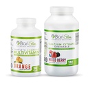BariSlim Bariatric Calcium Citrate & Complete Chewable Multivitamin - Vitamine bariatrique et supplément pour la chirurgie post-baratrique, y compris le pont gastrique et la Manche gastrique