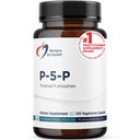 Designs for Health P-5-P - 50mg Vitamin B6 (P5P Pyridoxal-5-Phosphate) Supplement - Non-GMO, Vegan B-6 (120 Capsules)