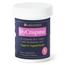 MyCrispatusTM Probiotique – High CFU L. crispatus + L. reuteri LRDRTM + acide hyaluronique – par Dr William Davis – double usage : produits laitiers oraux et fermentés – 30 gélules