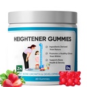 Heightener Gummies, Natural Height Growth Supplement for Teens and Adults, Increase Bone Strength with Calcium & Zinc, Vitamin C, D, L-Arginine, 60 Gummy (1PCS)