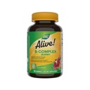 Nature's Way Alive! Vitamine B Complex Gummies, Cellular Energy Support*, 8 B-Vitaminen, Vegetarisch, Mango smaak, 60 Graaf (Verpakking mei Vary)