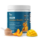 Dr Tobias Colon Everyday Health - Gut Health for Women & Men - Psyllium Fibre Poudre de Psyllium avec 4g Psyllium Husk Poudre par portion, Vegan, Sans gluten, Non-OGM, Peach Mango, 60 portions