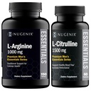 Nugenix Essentials L-Citrulline and L-Arginine Essentials Supplements for Men with Citrulline and Arginine