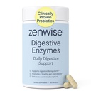 Zenwise Health Digestive Enzymes with Bromelain & Papaya - Multi Enzymes Digestion Supplement with Probiotics & Prebiotics for Gut Health, Gas & Bloating Relief - Men & Women - 100 Vegetarian Capsules