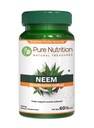 Pure Nutrition Neem Capsules 700mg. (Equivalent tot 2600mg Neem Leaf Powder en Bark Powder) Niet GMO 
