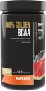 Maxler 100% Golden BCAA Powder - Intra & Post Workout Recovery Drank voor versnelde spierherstel en spiergroei van de Lean Muscle - 6 g Vegan BCAA's Aminozuren - 60 porties - Watermeloen