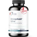 Designs for Health OmegAvail Ultra TG Fish Oil 1200mg - Triglyceride Form Omega 3 Fish Oil Supplement with DHA/EPA - No Fishy Aftersmaak (240 Softgels)