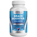 Hersenondersteuning Supplement voor helderheid, geheugen, stemming, focus, geestelijke prestaties - Natural Nootropic voor cognitieve functie - met GABA en Green Tea Extract - 60 capsules
