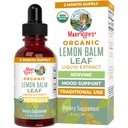 MARYRUTH'S Organics Lemon Balm Leaf Liquid Extract | Mood Support | Relaxation | Calming | Nervine Herbal | Lemon Balm Tincture | USDA Organic | Vegan | Non-GMO | Gluten Free | 1 Fl Oz