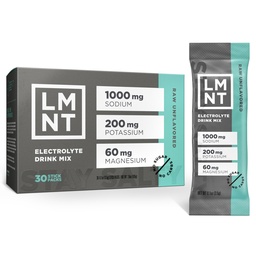 LMNT Zero Sugar Elektrolyten - Raw Unflavored Salt