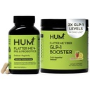 HUM Flatter Me Fiber Supplement & Flatter Me Plus Prebiotics & Probiotics