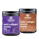 Zammex Multi Collagen Peptides, unflavored+Chocolate Flavor