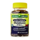 Melatonin Ultra Strength 12mg – 60 Gummies, Melatonin Gummies for Adults, Strawberry Flavor, Melatonin Supplement, Gomitas para Dormir, Vegetarian and Gluten Free Sleep Gummies (Pack of 1)