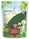 Food to Live Organic Spirulina Powder, 4 Pond 
