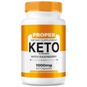 Proper Keto ACV Capsules, All-Natural Keto Dietary Supplement for Weight Loss, Proper Keto 800MG Pills, Advanced Formula Supplement to Support Your Active Lifestyle, Pastillas Reviews (60 Capsules)