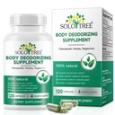 Chlorophyll Capsules | Internal Body Deodorant Supplement for Men & Women | Natural Odor Control for for Body Odor, Fresh Breath,Immune Support,Vegan(120 Caps)